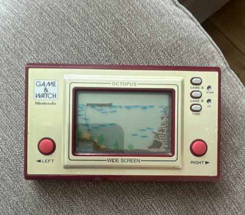 Nintendo game watch octopus - &,