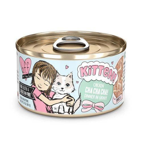 Premium kitten food - food, in