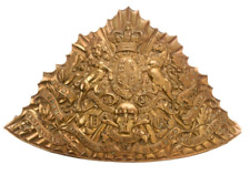 17th Lancers Victorian Helmet Plate Genuine Antique Death or Glory