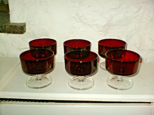 French luminarc ruby red - french,