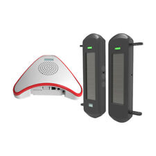 Htzsafe Solar Wireless Driveway Alarm System 1/2 Mile Long Transmission Range