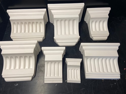 Fluted corbels various - various, sizes