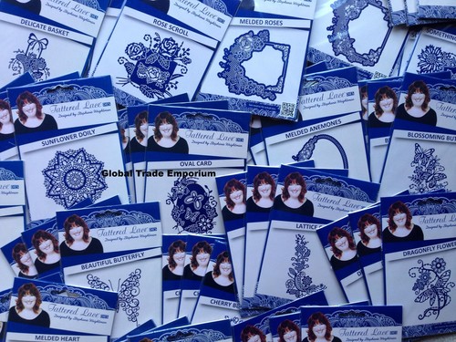 Tattered lace cutting dies - cutting,