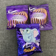 UNOPENED Cadbury’s Chocolate Biscuits Bundle From 2007,2008,2009