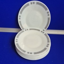 Pyrex greek key 25cm dinner - key,