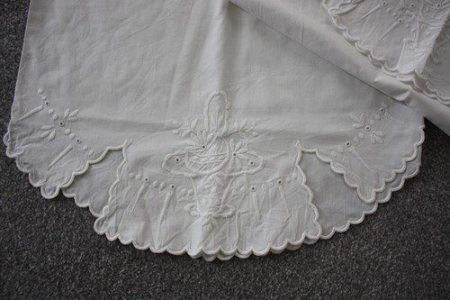 Nb1392 lovely vintage white - vintage,