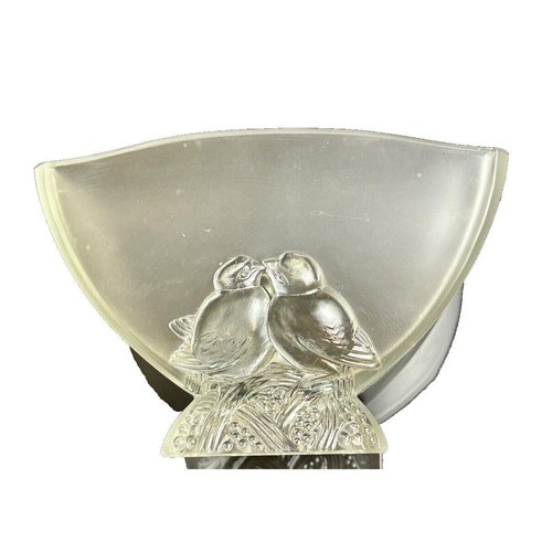 Vintage crystal verlys footed - crystal,