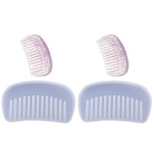 2pcs Mirror Smooth Crystal