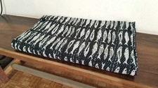 Black Fish Hand Block Printed