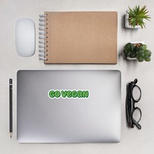 Go Vegan Sticker