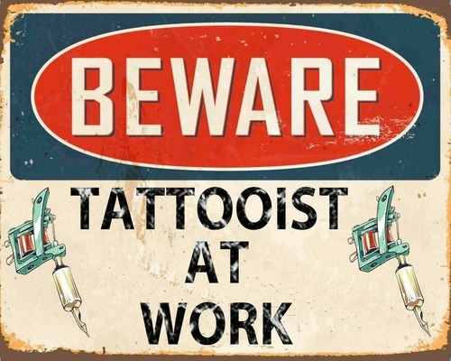 Beware tattooist work - beware, at