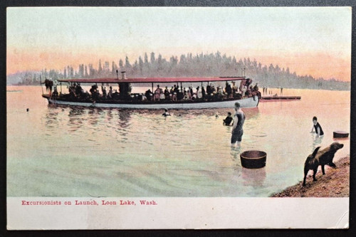 Antique 1900s loon lake - antique, wa
