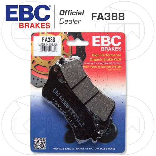 Brake pads front - brake, ebc