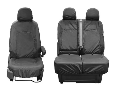 Genuine grey fabric seat - grey,
