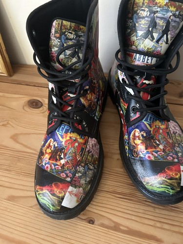 Black leather boots - , 7