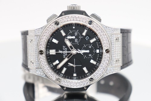 Hublot big bang steel pavé - bang,
