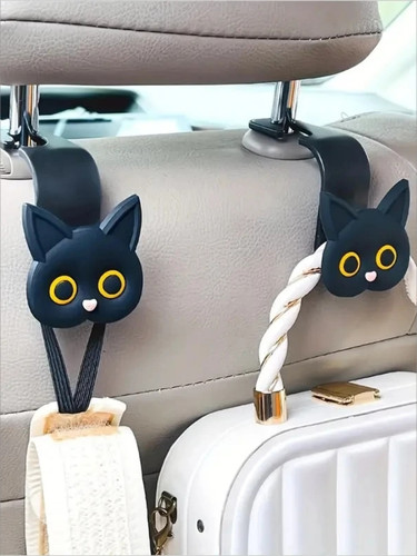 2pcs cartoon cat car - cat,
