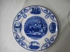 Pountneys Bristol Blue & White