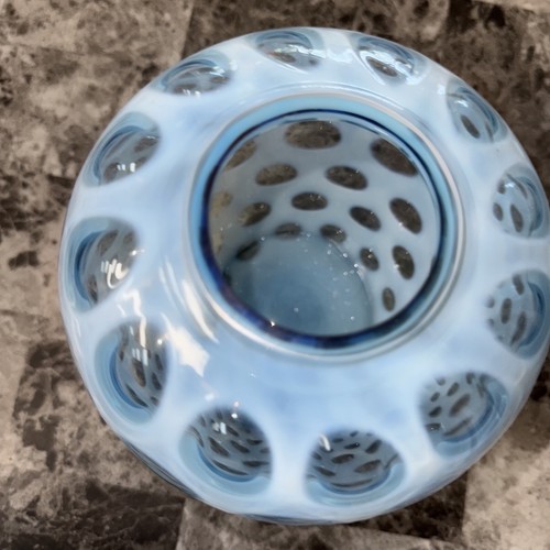 Vtg fenton blue - vtg, opalescent
