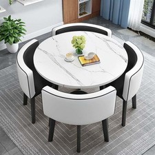Modern Round Dining Table Set