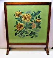 Vintage wooden glazed fire - wooden,