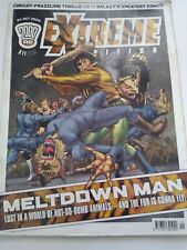 2000AD Extreme Edition 11 Comic Meltdown Man 2002 Crease Age Wear on Back But OK