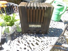 vintage valve radio working ac/dc Murphy SAD94/L good volume. good condition