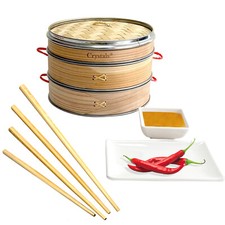 2 Tier 8 Inch Organic Dim Sum