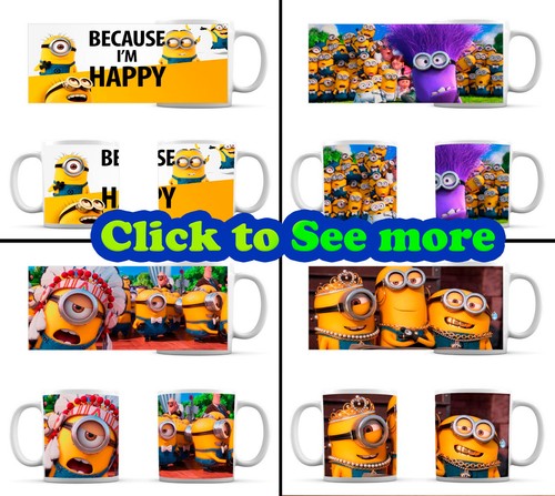 Minions anime mug funny - mug,,