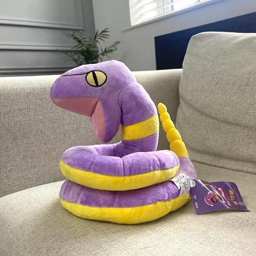 Pokemon ekans plush soft - pokemon, toy