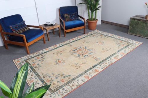 Turkish vintage rug large - turkish,