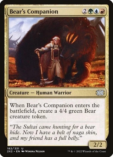 Bear companion double - bear's,