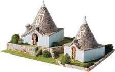 Aedes Ars Trulli of Alberobello Architectural Model Kit