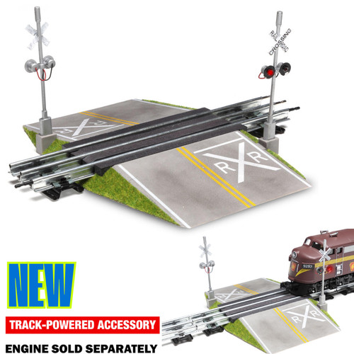 Gauge railroad crossing - o,