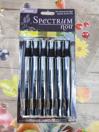 Spectrum noir greens - noir, greens,