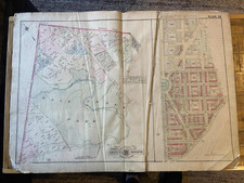 Detailed large plat map. Rock
