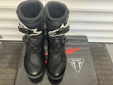 Triumph Belize Alpinestars Waterproof Motorcycle Boots Size UK 10