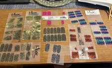 Minx nails Nail Art Cheetah Animal Print Mix