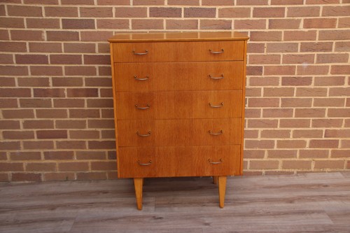Mid century chest drawers - of,