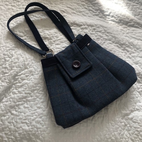 Earth squared ladies blue wool - earth,