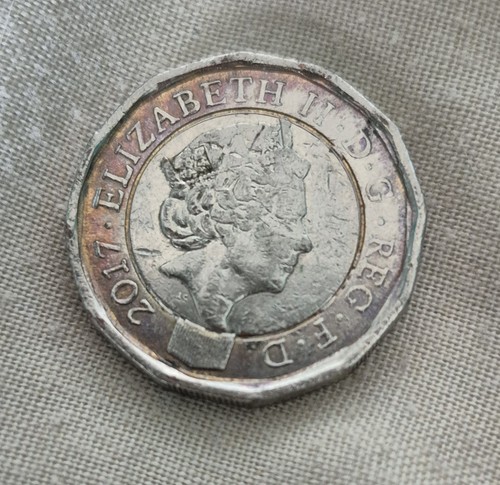 Silver 2017 coin - silver, £1