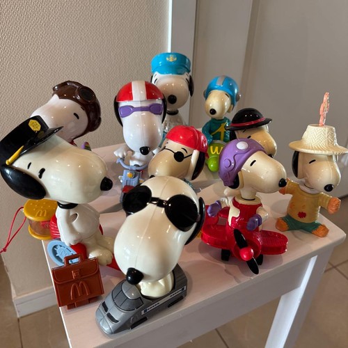 Mcdonald snoopy figure - snoopy, set