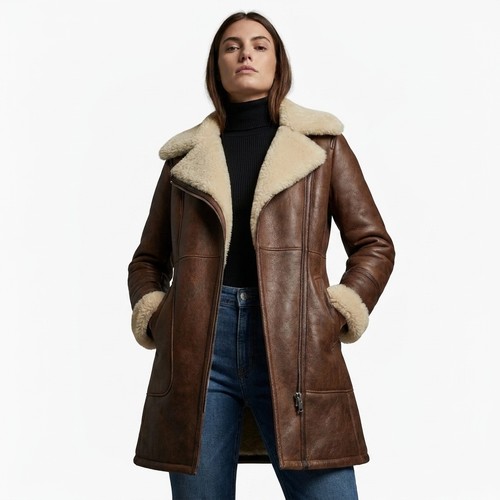 Women shearling leather - shearling,