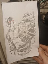 Bane Batman Skull Drawing