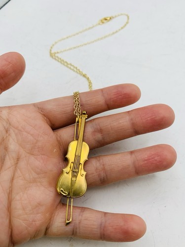 Vintage gold tone violin - violin, viola