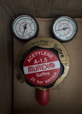 Boc Murex Saffire Single Stage acetylene Regulator ISO 2503 Acetylene A-1.5 A2