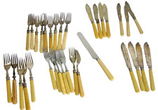 Fish Knives Forks Silver