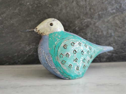Vintage rustic painted wooden - rustic,