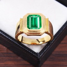 Simulated Emerald Gemstone