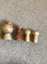 vintage japanese wooden